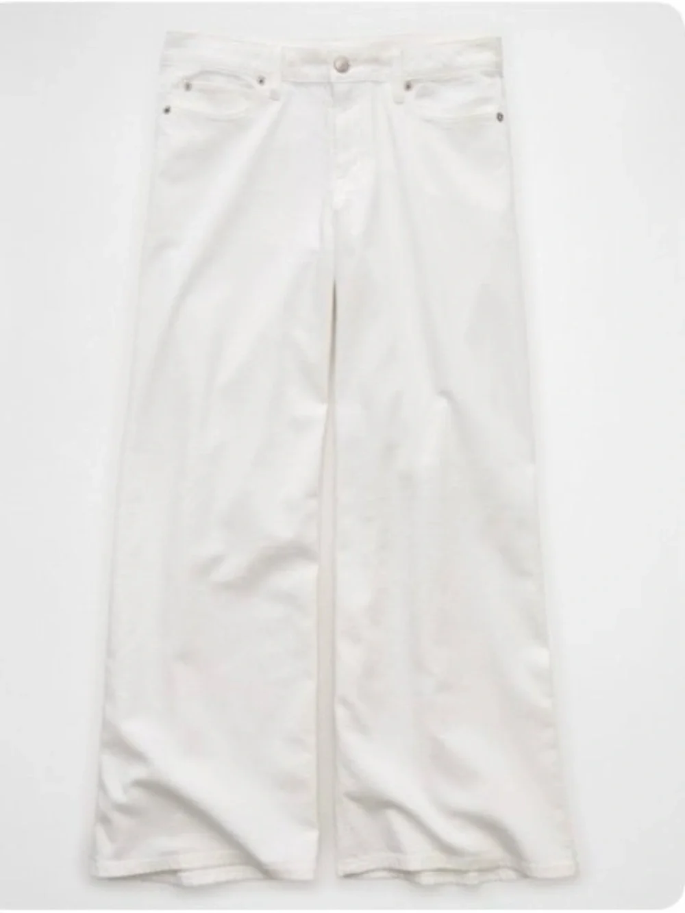 American Eagle Dreamy Drape Stretch Low Rise Ultra Wide Leg Pants